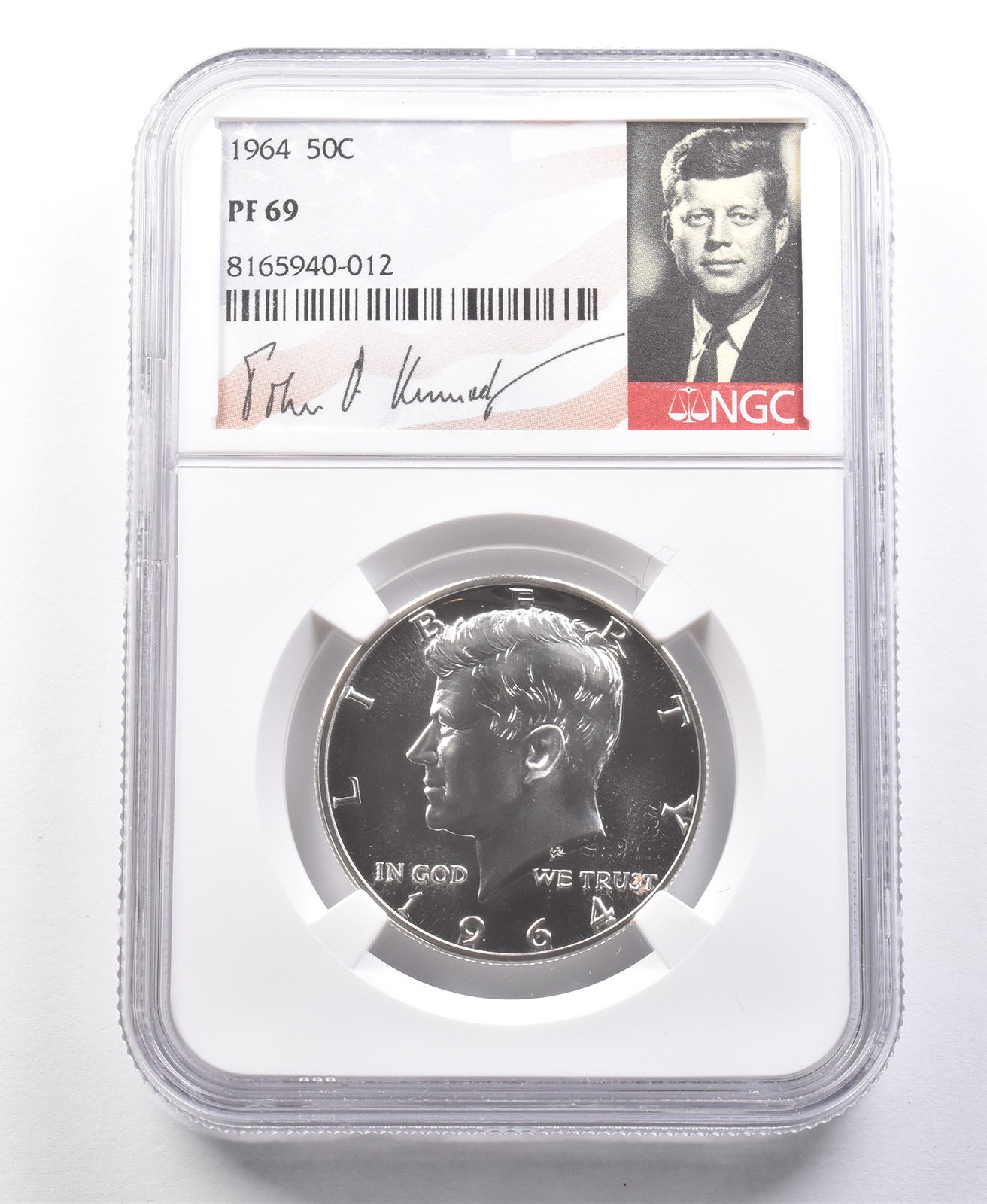 1964 Kennedy Half Dollar PF69 NGC Great Cam Contrast *5030