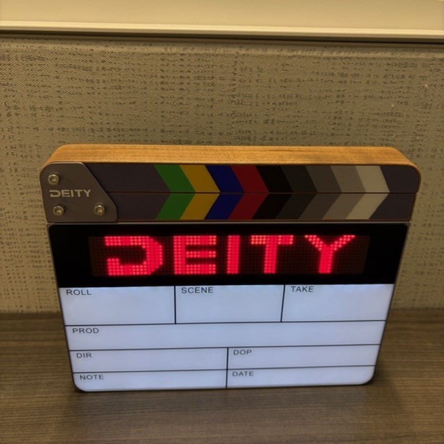 USED Deity TC-SL1 Wireless Bluetooth-Enabled Timecode Smart Clapper Slate