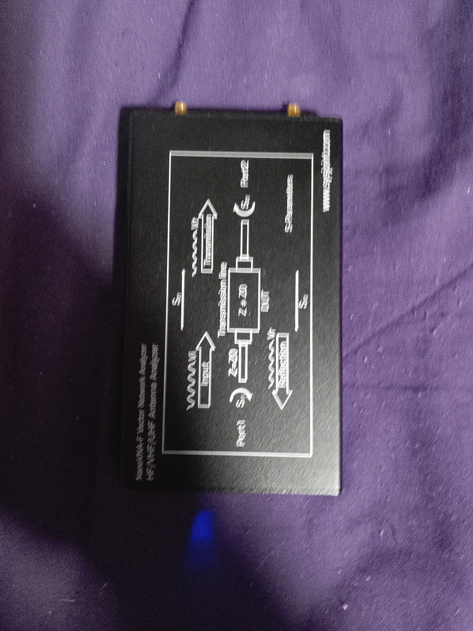 Digital Nano VNA Vector Network Analyzer 40dB 50KHz-900MHz Antenna Analyzer J2U4