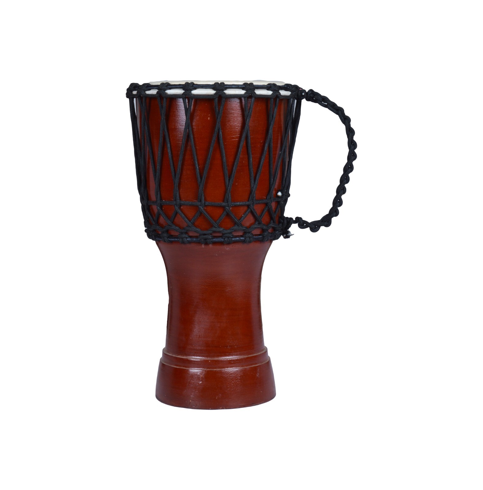 Solid Metalic Blue African Djembe Drum Bongo Wood Good Sound Musical Instrument