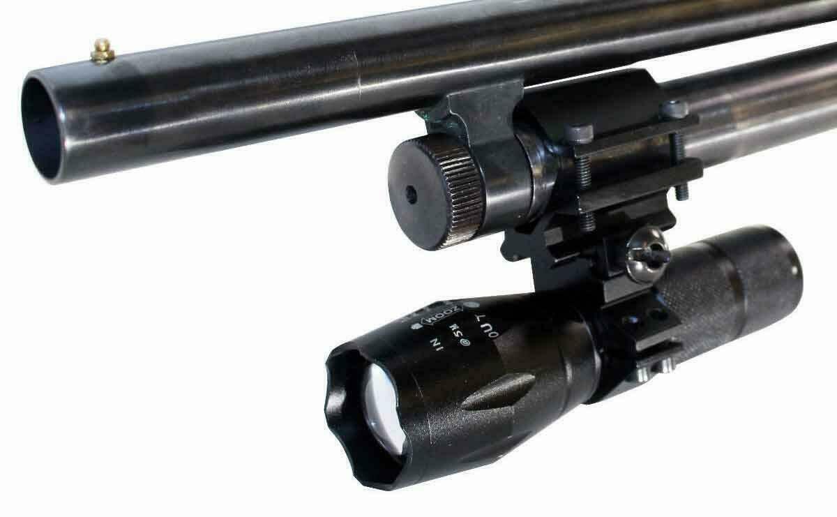 Trinity 1000 Lumen Flashlight w/ Mount Compatible with Mossberg 500 20 Gauge Pum
