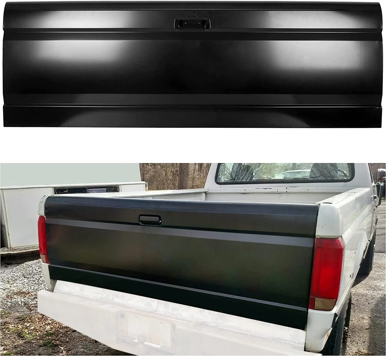 Rear Tailgate Replacement Compatible with 1987-1996 Ford F-Series F150 F250 F350