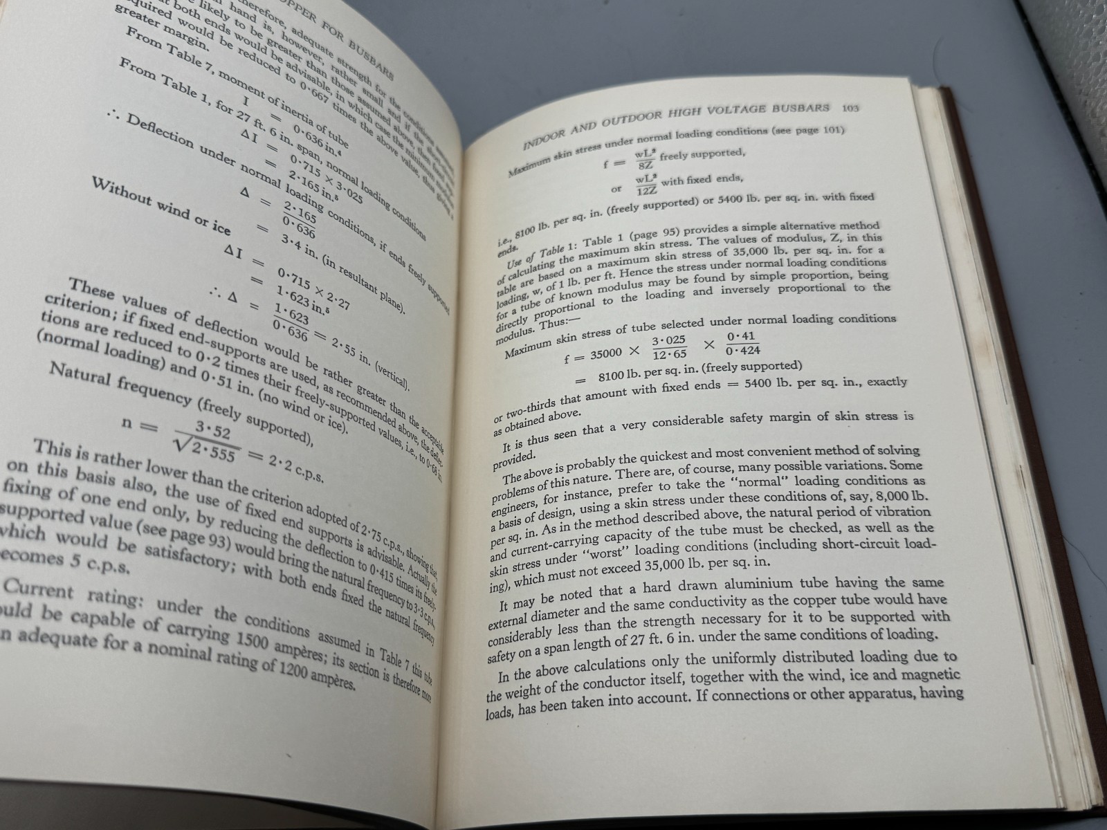 VINTAGE COPPER FOR BUSBARS HARDCOVER CDA TECHNICAL ELECTRICAL ENGINEERING