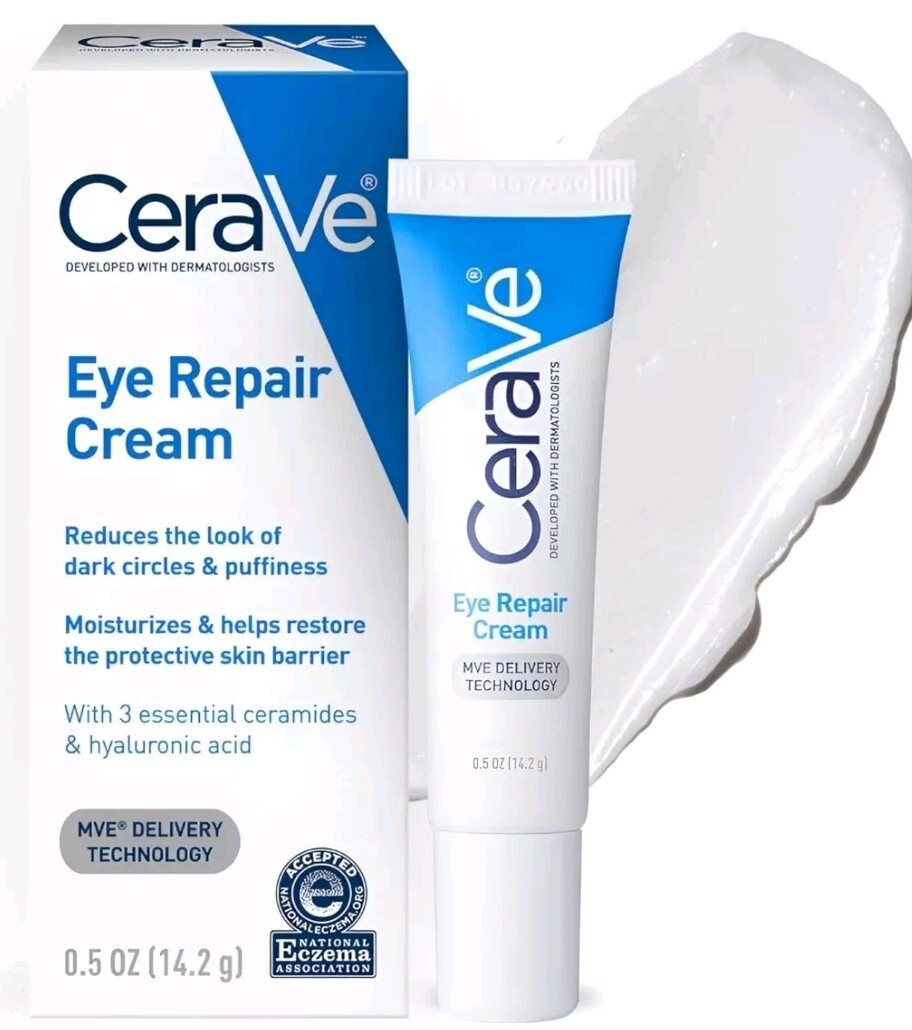 CeraVe Eye Repair Cream - 0.5 oz - Helps with Dark Circles & Eye Puffiness