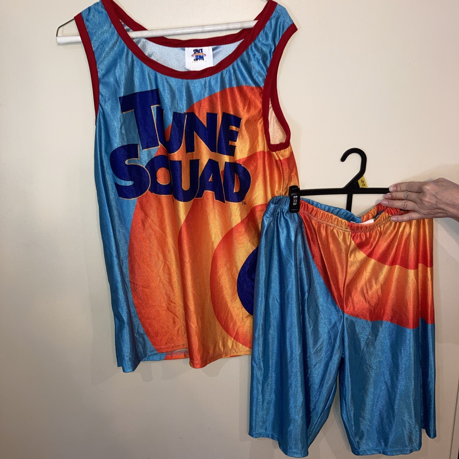 TUNE SQUAD SPACE HAM BASKETBALL UNIFORM MENS S/M
