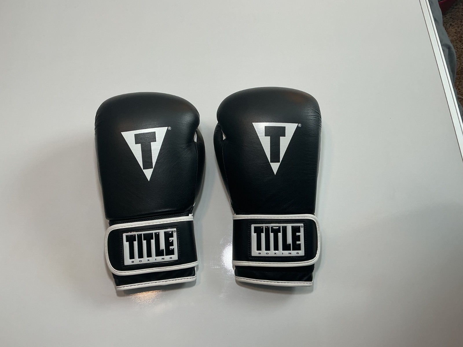 Title Boxing gloves 16oz and Ringside mini speed mitts