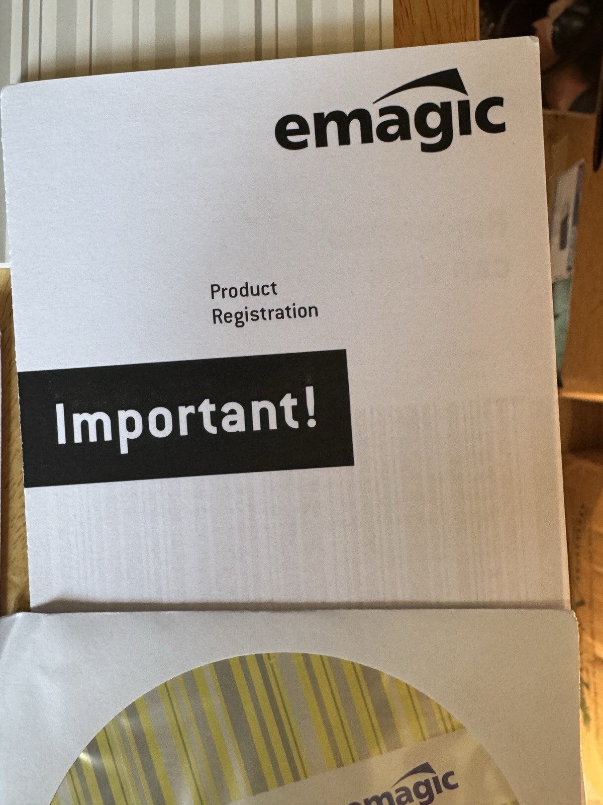 Emagic Logic Express 6 Daw Software for Mac Cd Rom with USB Key Complete In Box