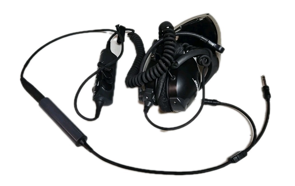 Bose Aviation X Headset ANR Dual GA Plug Pilot Headphones AHX-32-01