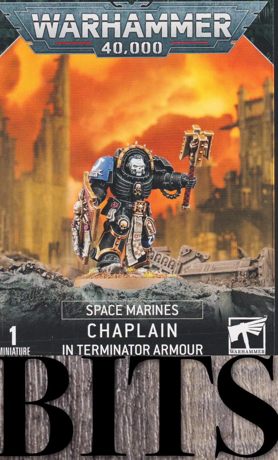 Warhammer 40K Kill Team Leviathan Space Marine CHAPLAIN IN TERMINATOR Bit Bits