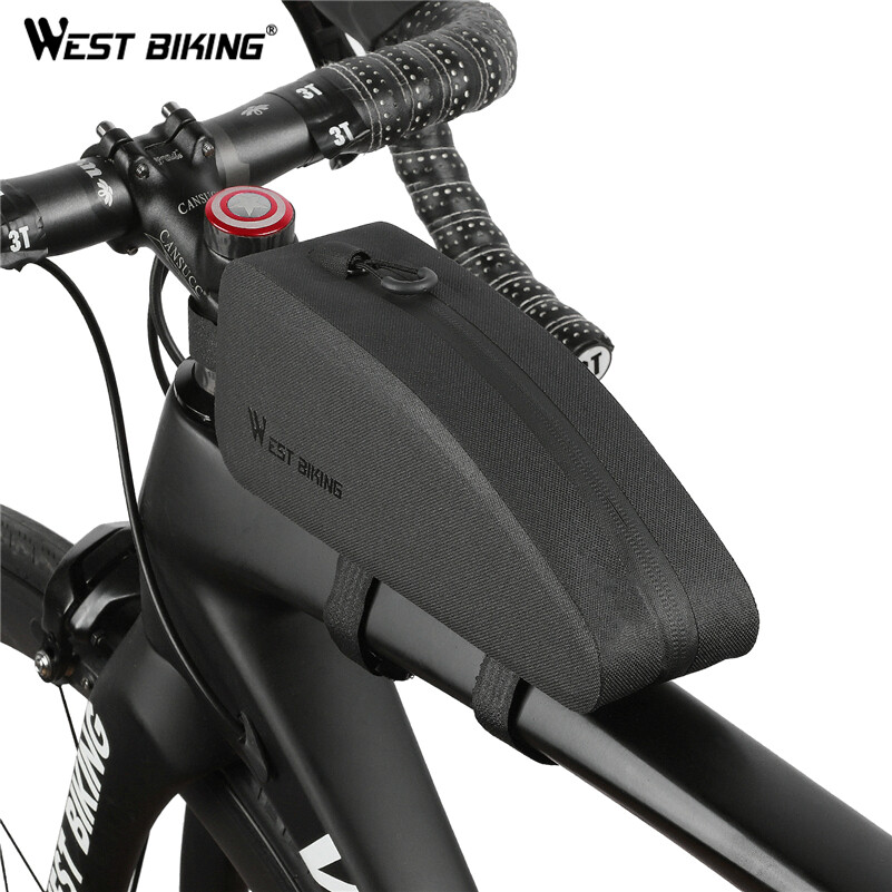 WEST BIKING Waterproof Bicycle Front Frame Top Tube Bag Nylon Cycling Bike Bag