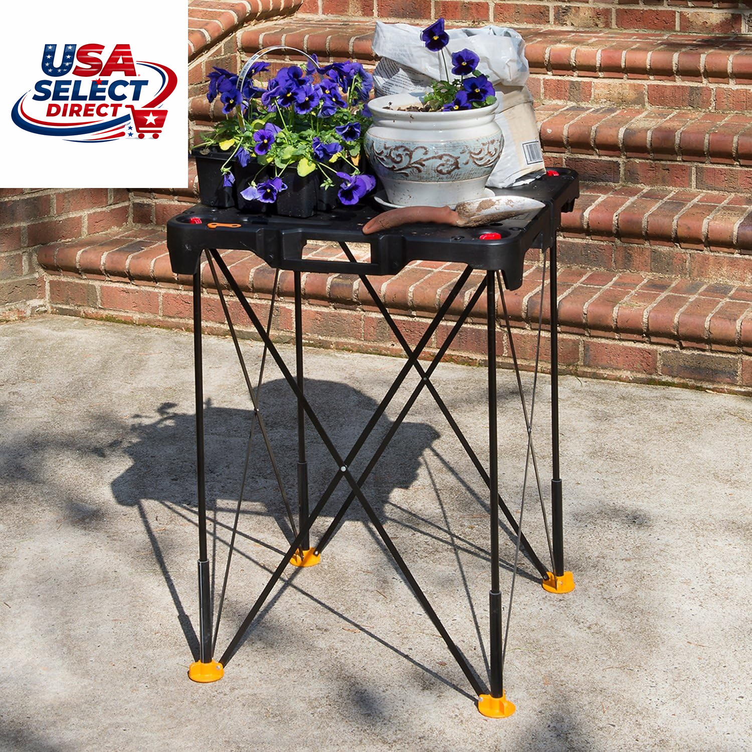 WX066 Sidekick Folding Work Table, Portable All-In-One Work Bench