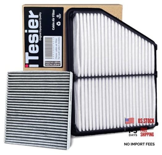 Engine & Cabin Air Filter Kit for 2.0L Civic HRV Gasoline Naturally Aspirated