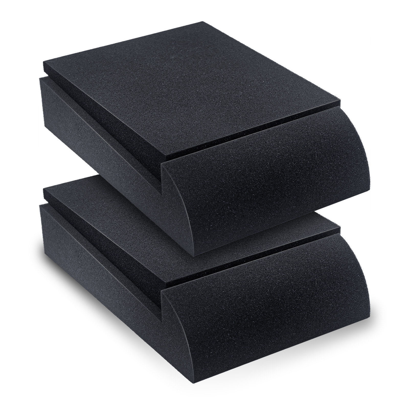 Studio Monitor Isolation Pads-3"-4.5" Foam Speaker Risers Reduce Vibration/Noise