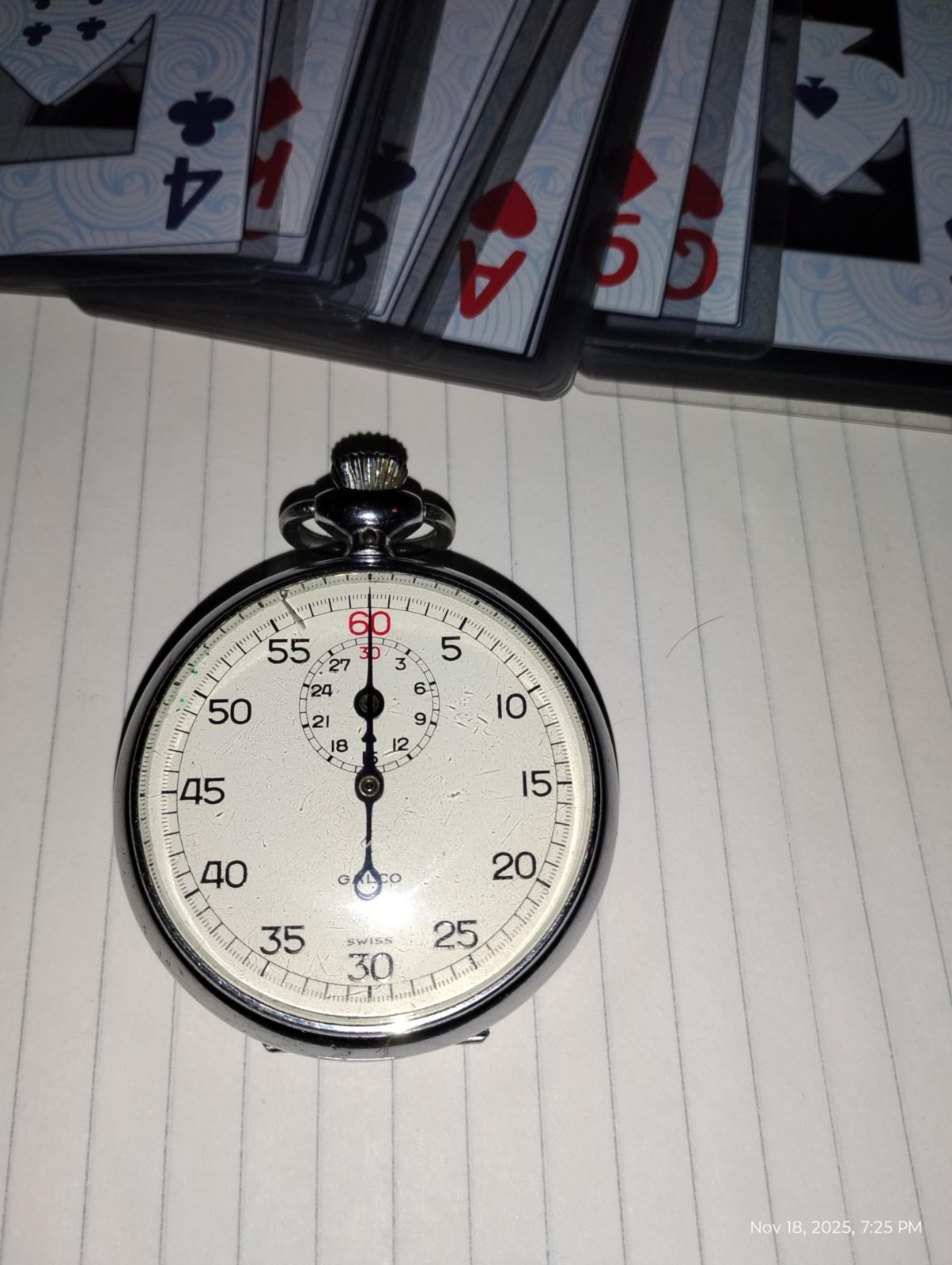 Vintage Galco Swiss Stopwatch great survivor