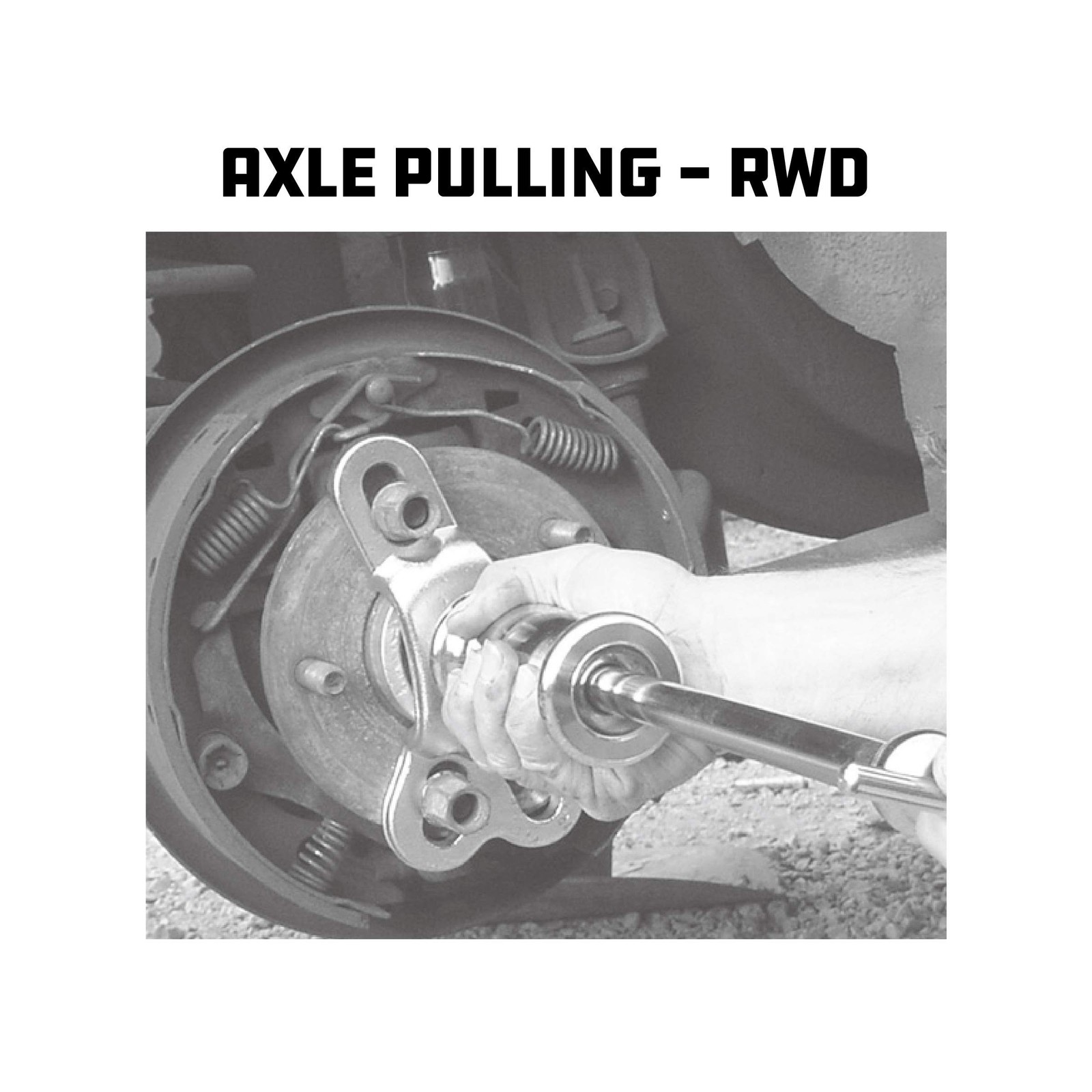 Powerbuilt Master Axle Puller Tool Set, Remove Car Front and Rear, Bearings a...