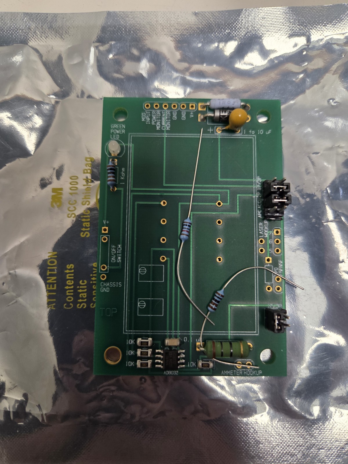 Wavelength Electronic's LDD P Series Evaluation Board LDDEVALP