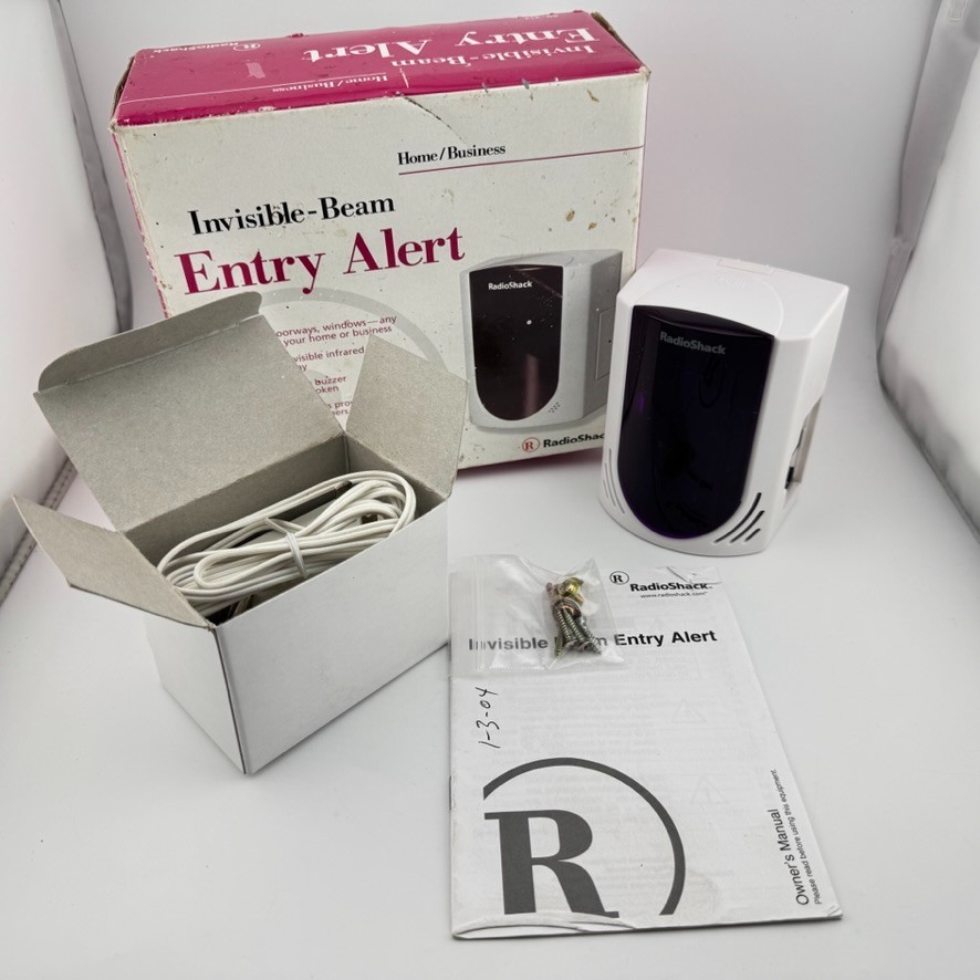 Vintage Radio Shack (49-312) Home / Business Invisible-Beam Entry Alert
