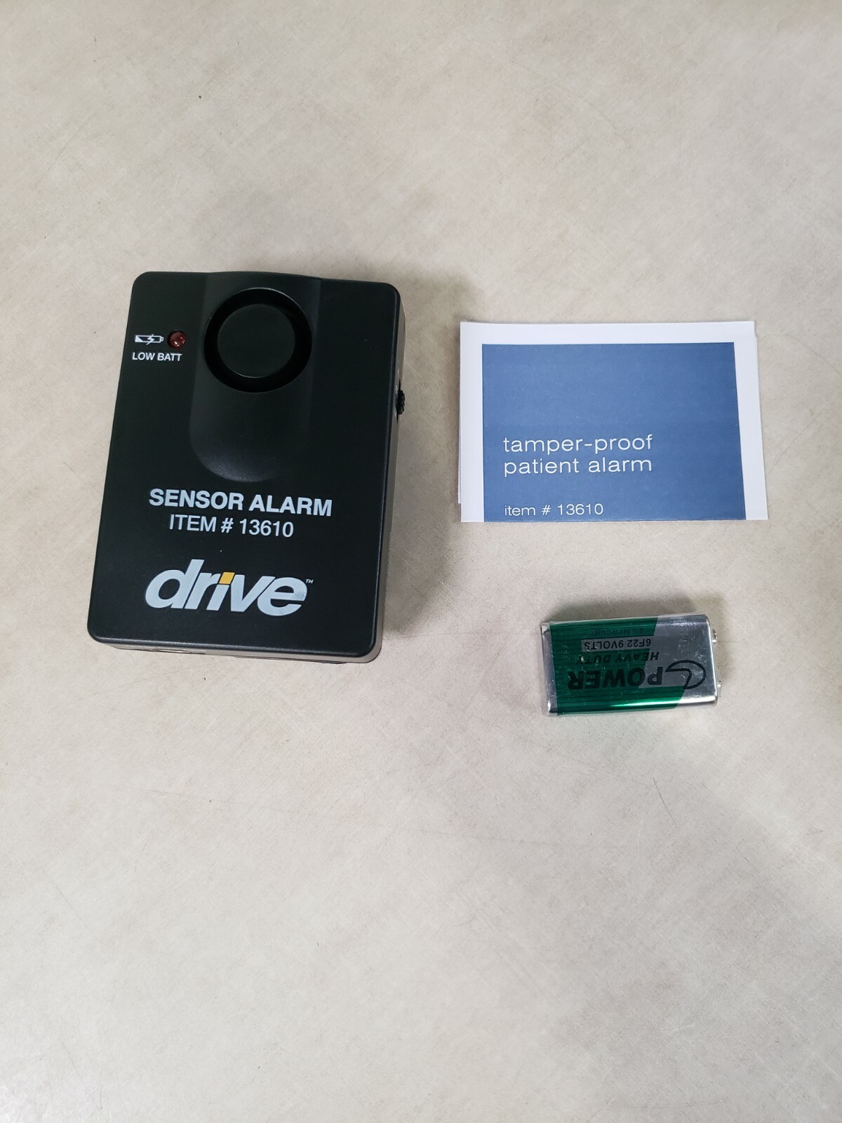 Drive Patient Alarm 13610