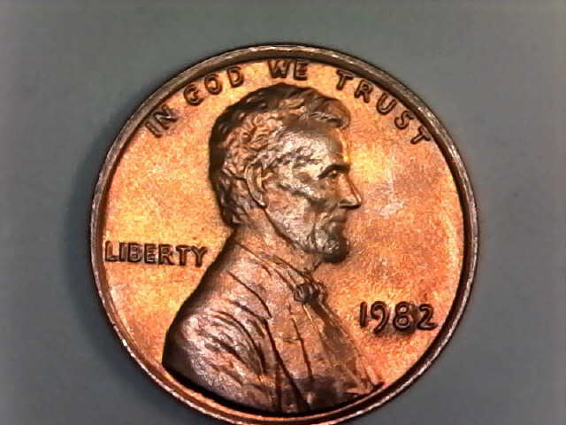 1982 P Lincoln Cent LD Zinc Uncirculated