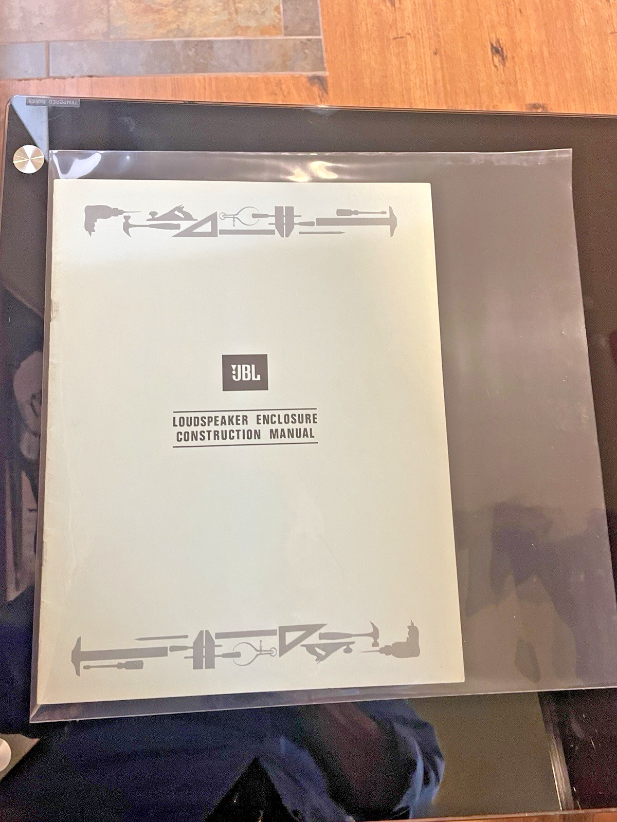JBL LOUDSPEAKER ENCLOSURE CONSTRUCTION MANUAL / 19 PAGES/ EXCELLENT CONDITION /
