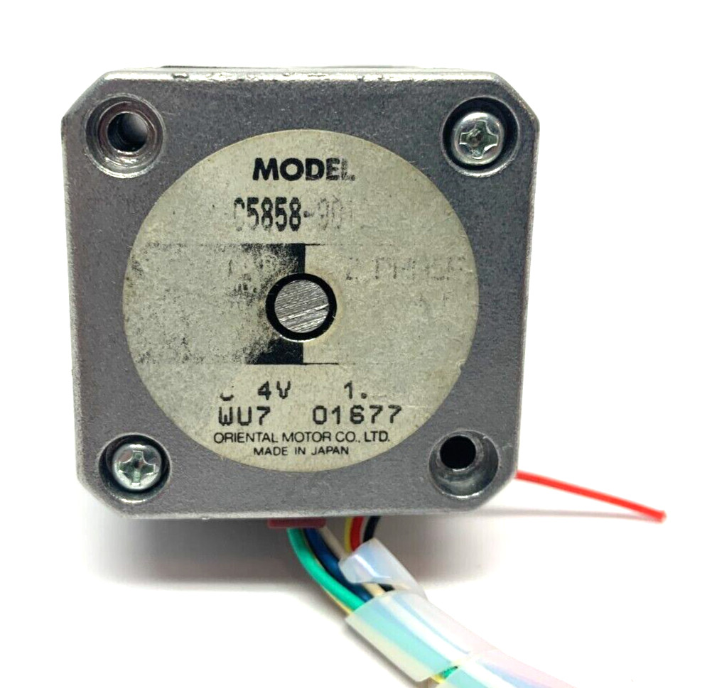 Vexta Oriental Motor C5858-9012 Stepping Motor 2-Phase 1.8 Degree Step DC 1.2A