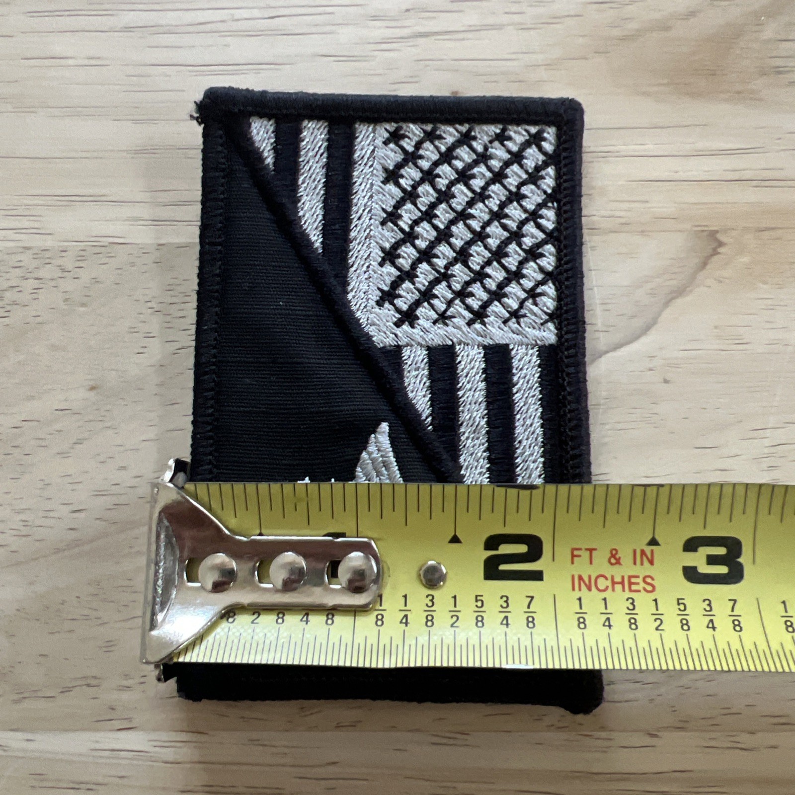 MEDIC EMT EMS USA FLAG Black TACTICAL COMBAT HOOK PATCH