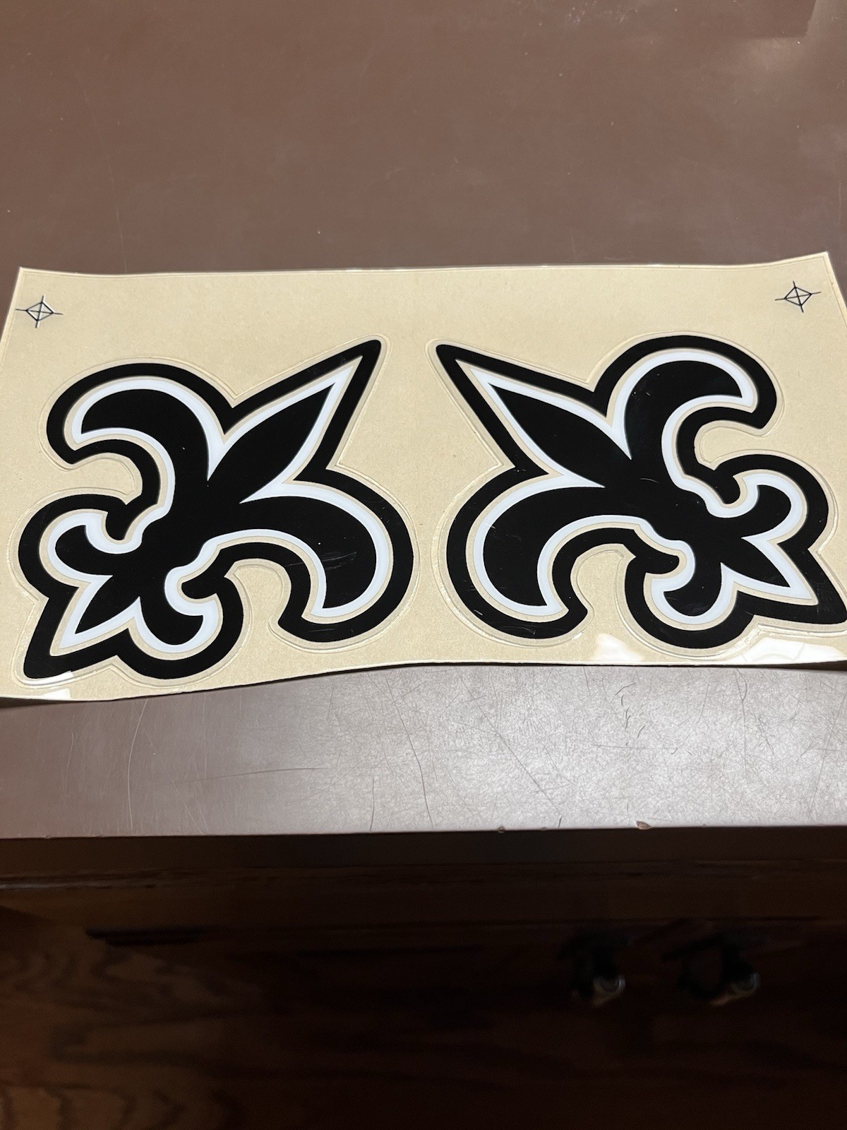 Saints Full Size Helmet Decals