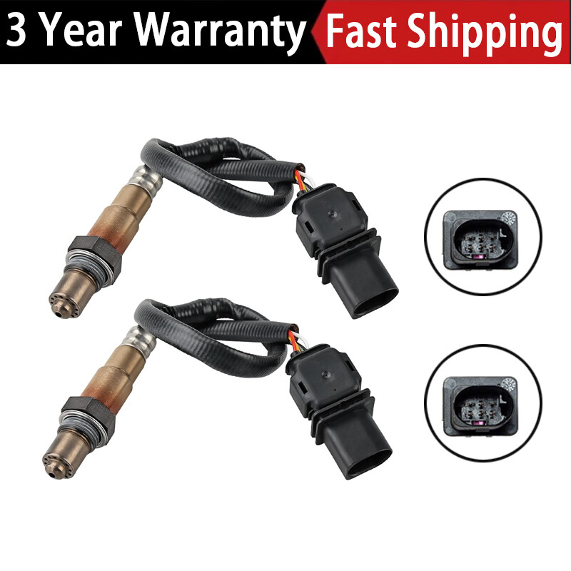 2pcs Upstream Left+Right Oxygen Sensor For 2006 BMW 525i 525xi 530i 530xi 3.0L