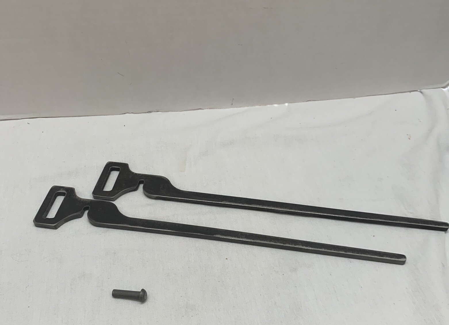 Railroad Spike Tongs Tong Blanks Made In Indiana Blacksmith Tongs