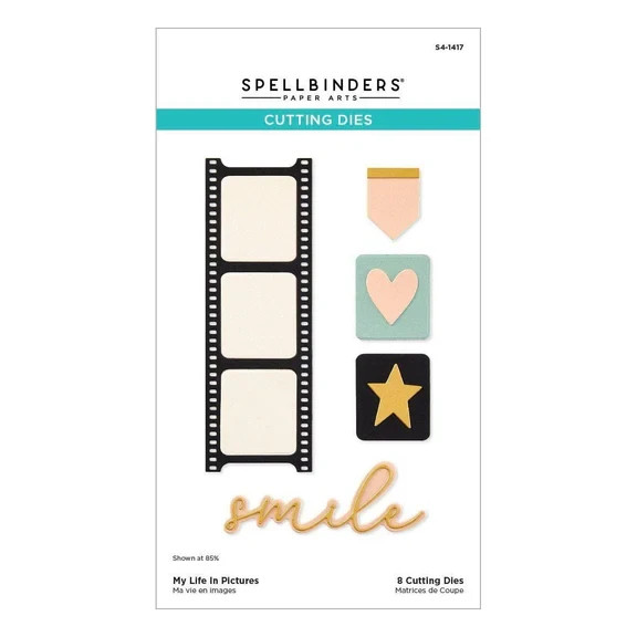 Spellbinders Die ~ MY LIFE IN PICTURES ~ S4-1417 ~ Golden Afternoon Collection