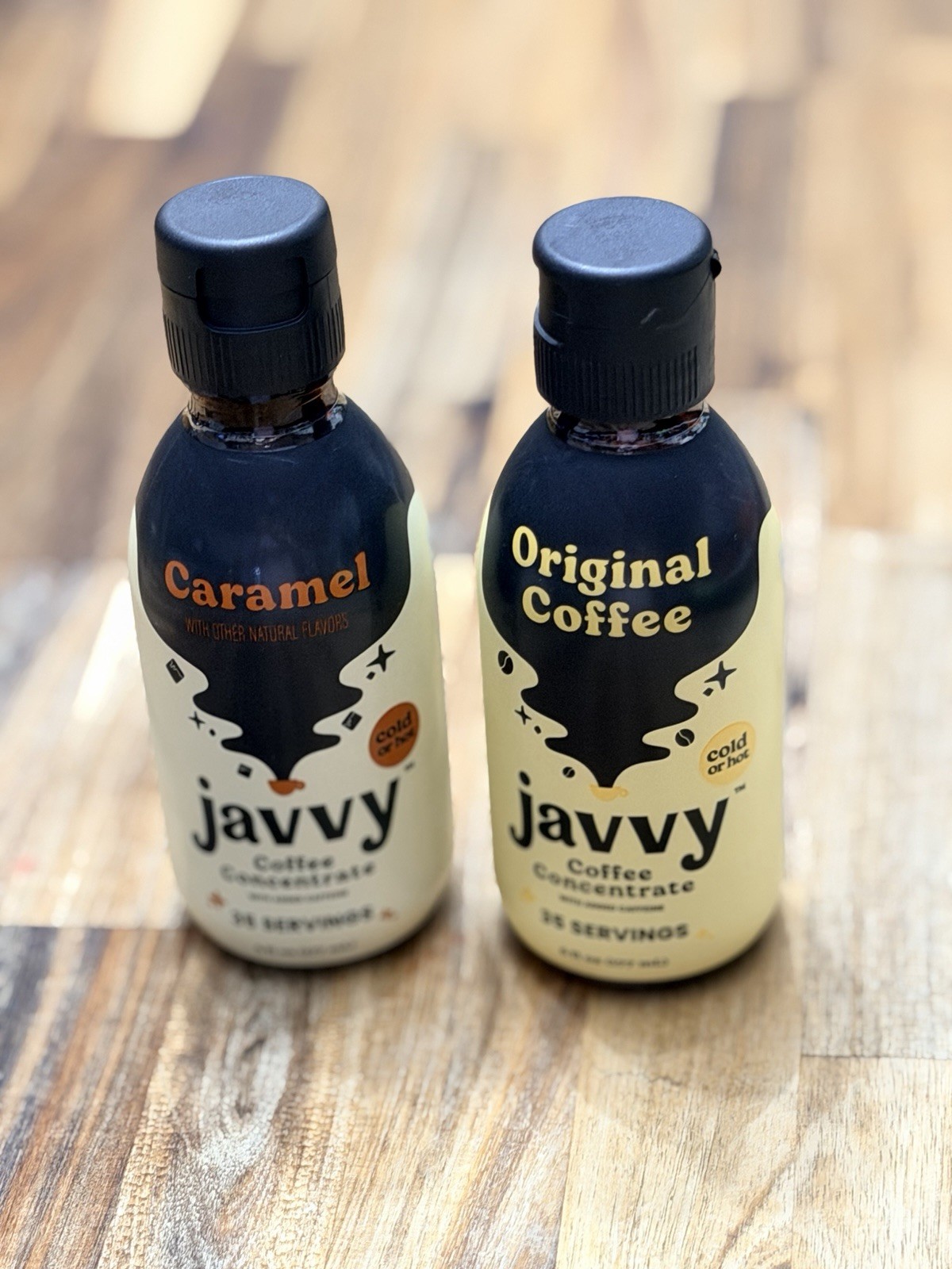 Javvy Caramel Coffee Concentrate And Original