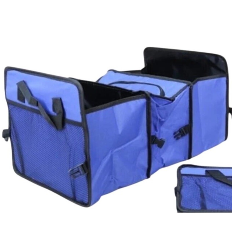 NEW SUV And trunk Storage Organizer Has Insulated Pouch To Keep Items Cold