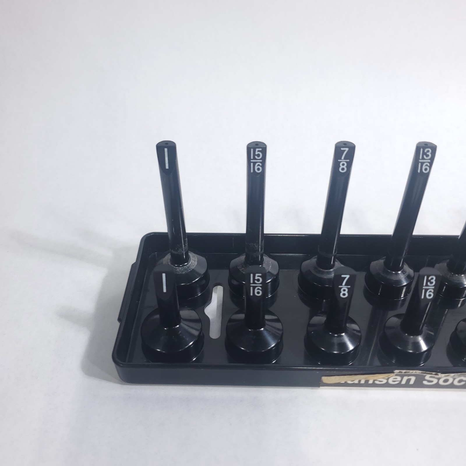 Hansen Socket Tray 1/4" Drive SAE Deep Shallow 1401
