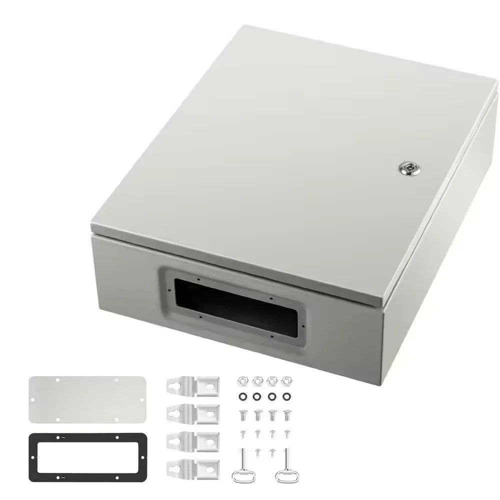 VEVOR Steel Electrical Box Electrical Enclosure Box 20x16x6'' Carbon Steel IP65