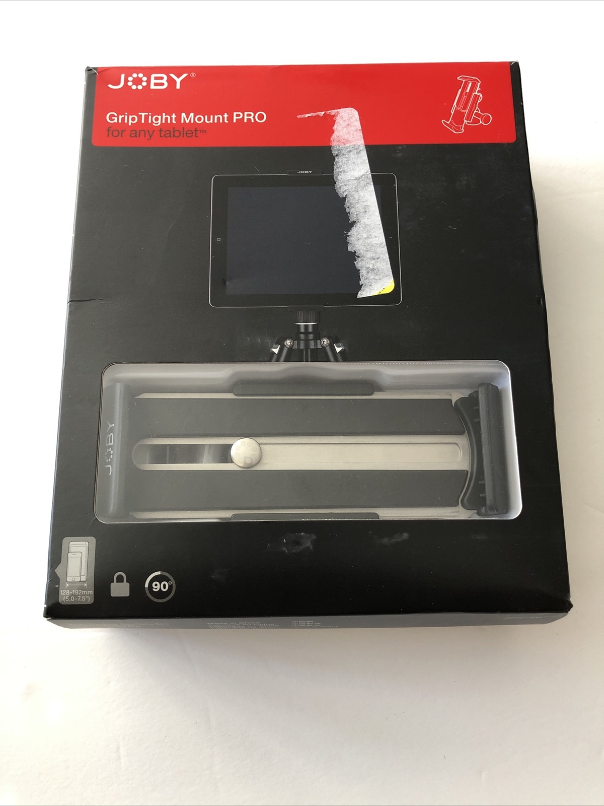 JOBY GripTight PRO Tablet Swivel Mount - JB01394 - Black OPEN BOX