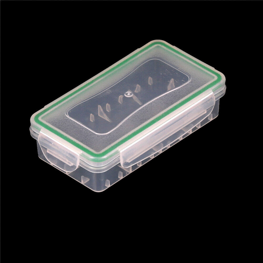 10 PCS Waterproof Battery Storage Case Holder Organizer for 18650/16340 Battery