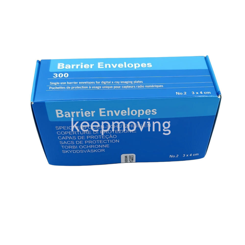 Barrier Envelopes for Phosphor Plate Dental Digital Sensor X-Ray #2 Side Opening