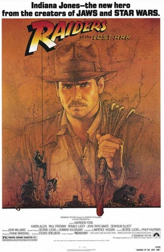 Raiders of the Lost Ark Movie Poster (11 x 17) 17"L x 11"W, Multi
