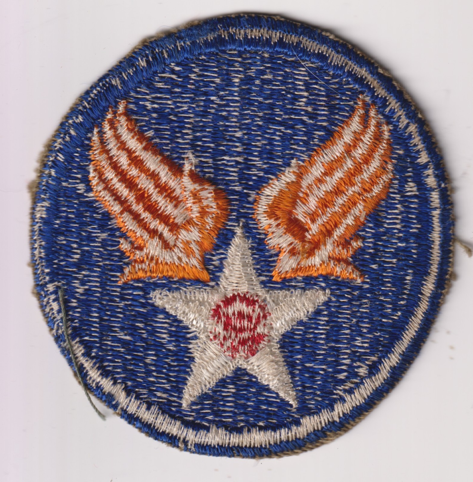 US Army Air Force patch USAAF real WWII make "Air Corps" regular issue