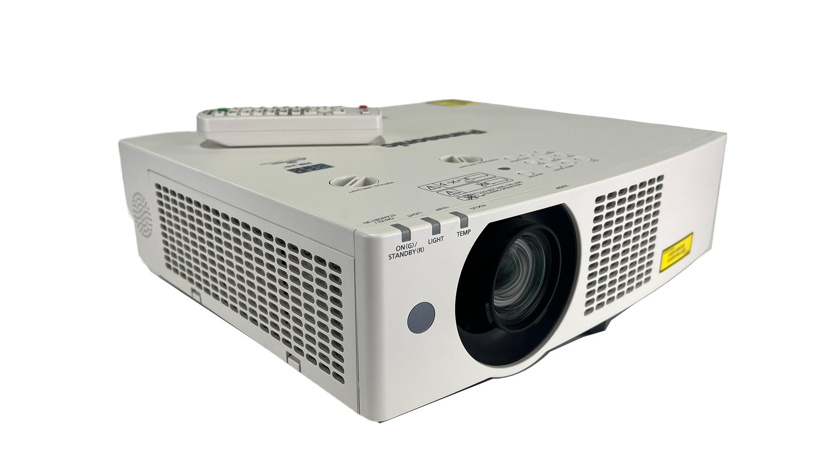 Panasonic PT-VMZ40 WUXGA 4500 Lumen Projector w/ Power Cable Remote Good (CI)