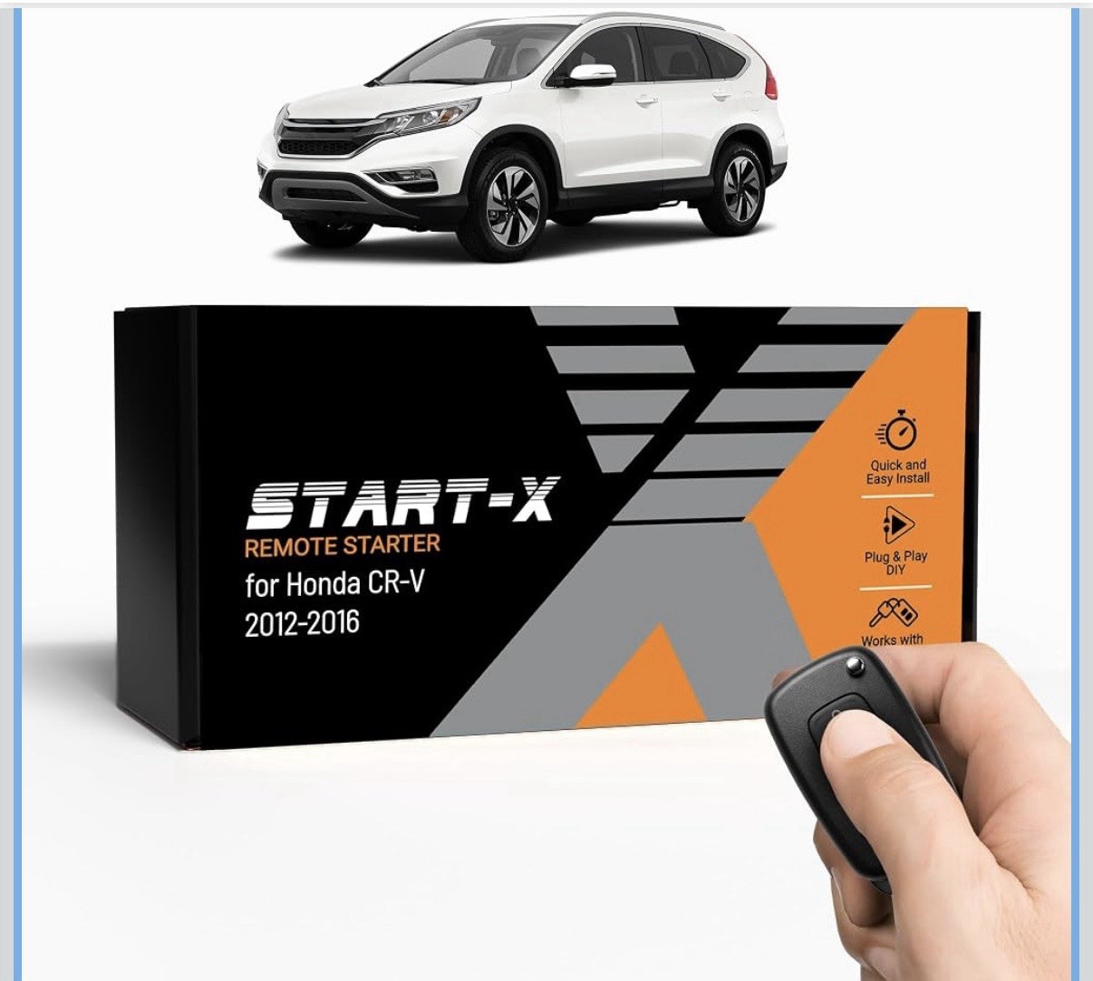 Start-X Remote Starter Kit for Honda CR-V (2012-2016) Vehicles Key Ignition New