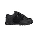 DVS Men's Militia Snow Skate Shoe, Black/Black/Charcoal-12M, Black/Black/Charcoa
