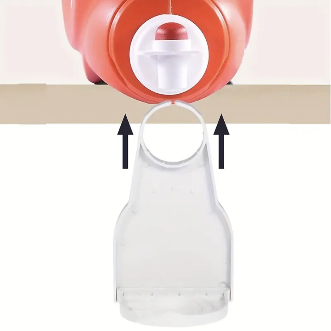 Liquid Laundry Detergent Cup Holder Pack of 2) Drip Catcher - Fits All / No Mess