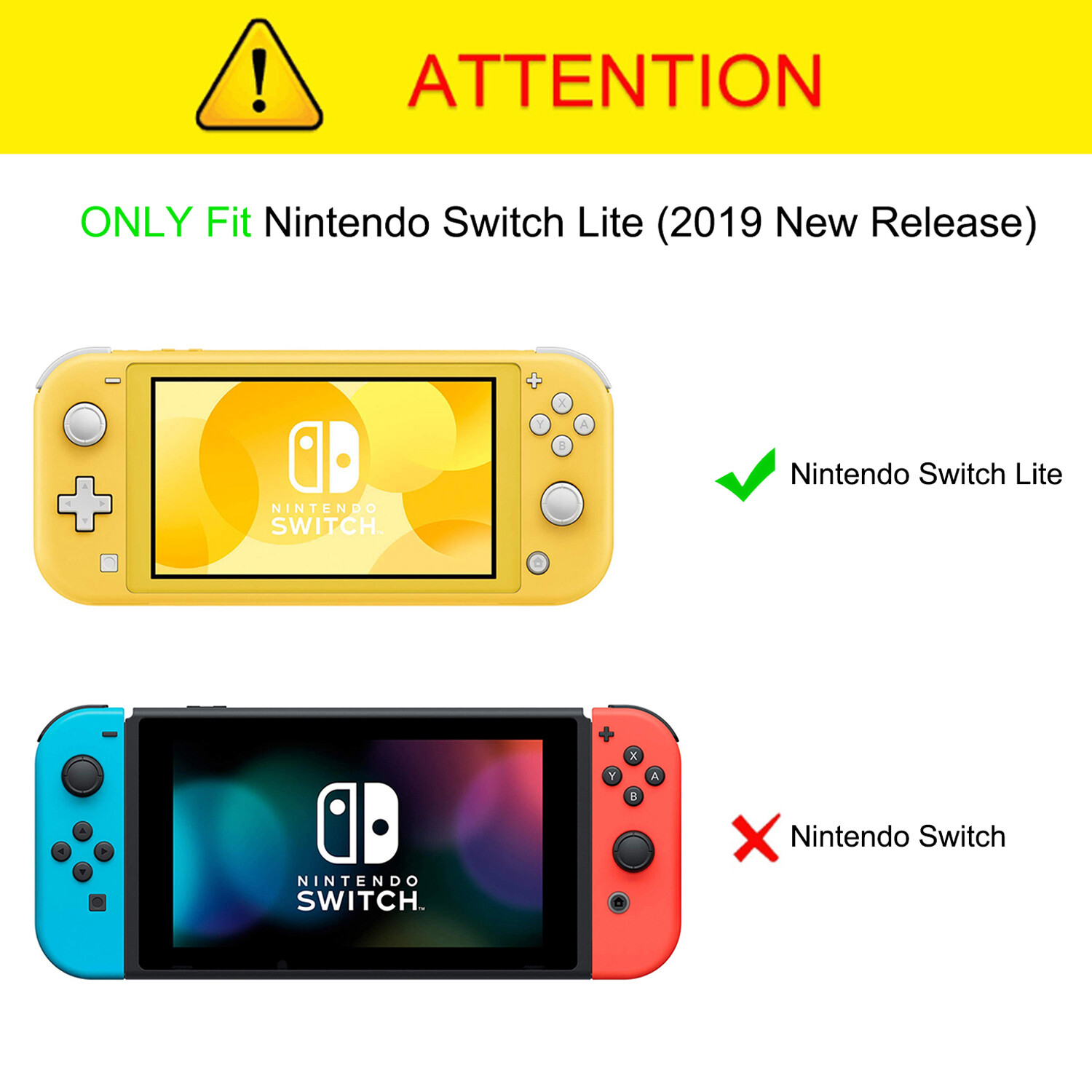 For Nintendo Switch Lite 2019 Case Soft Silicone Shock Proof Protective Cover