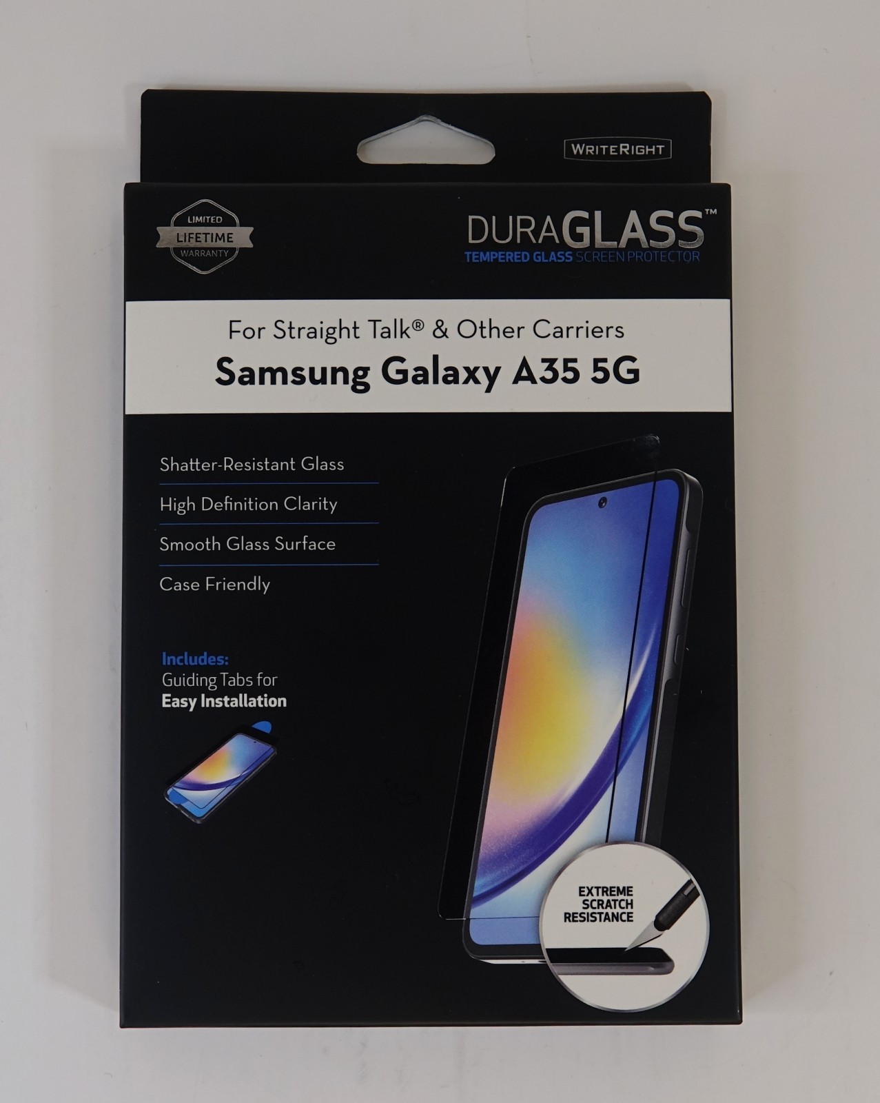 DuraGlass Screen Protector For Samsung Galaxy A35 5G - Brand New