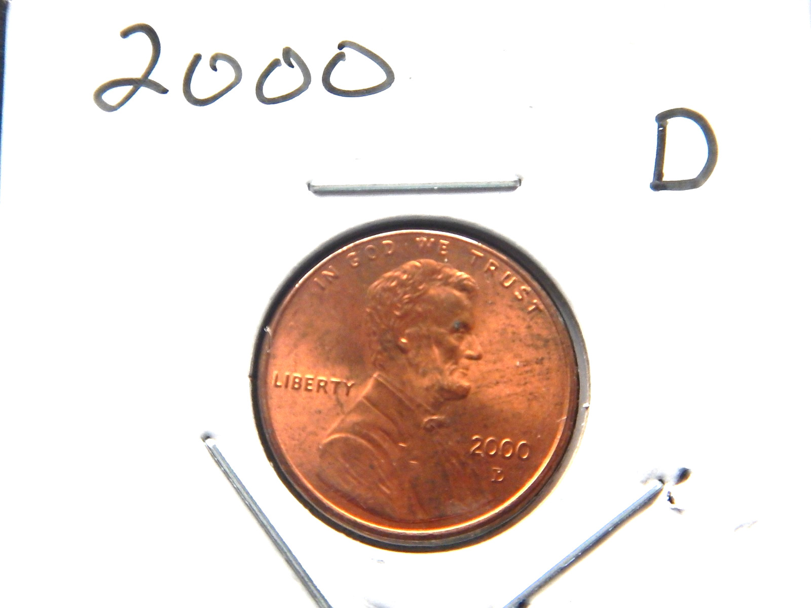 2000 (D) Lincoln Penny