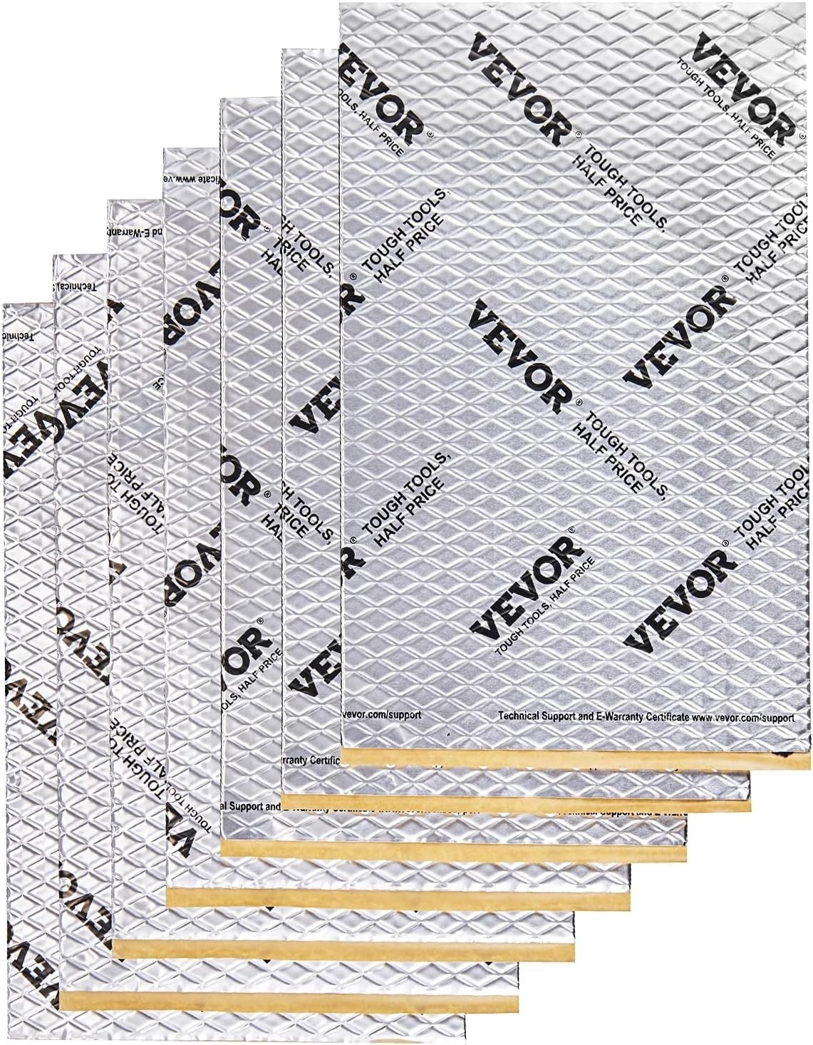 25/36/52 SqFt Car Sound Deadener Mat Proofing Thick Insulation Material Dynamat