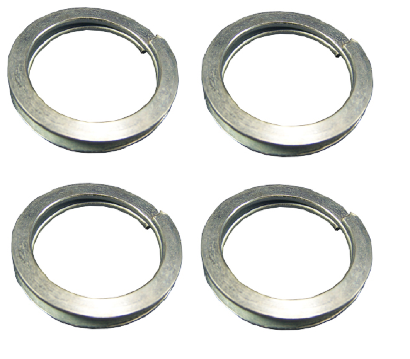 12 Pack Mini Split Rings Heavy Duty Trapping Supplies