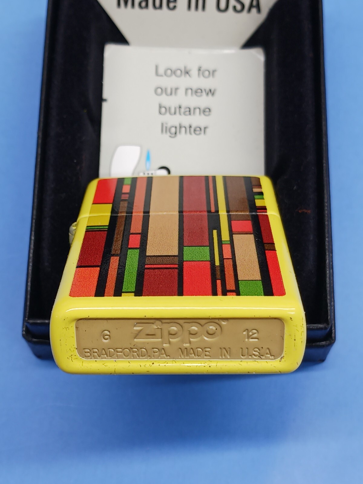 Zippo 28059 Color Block Lemon Matte