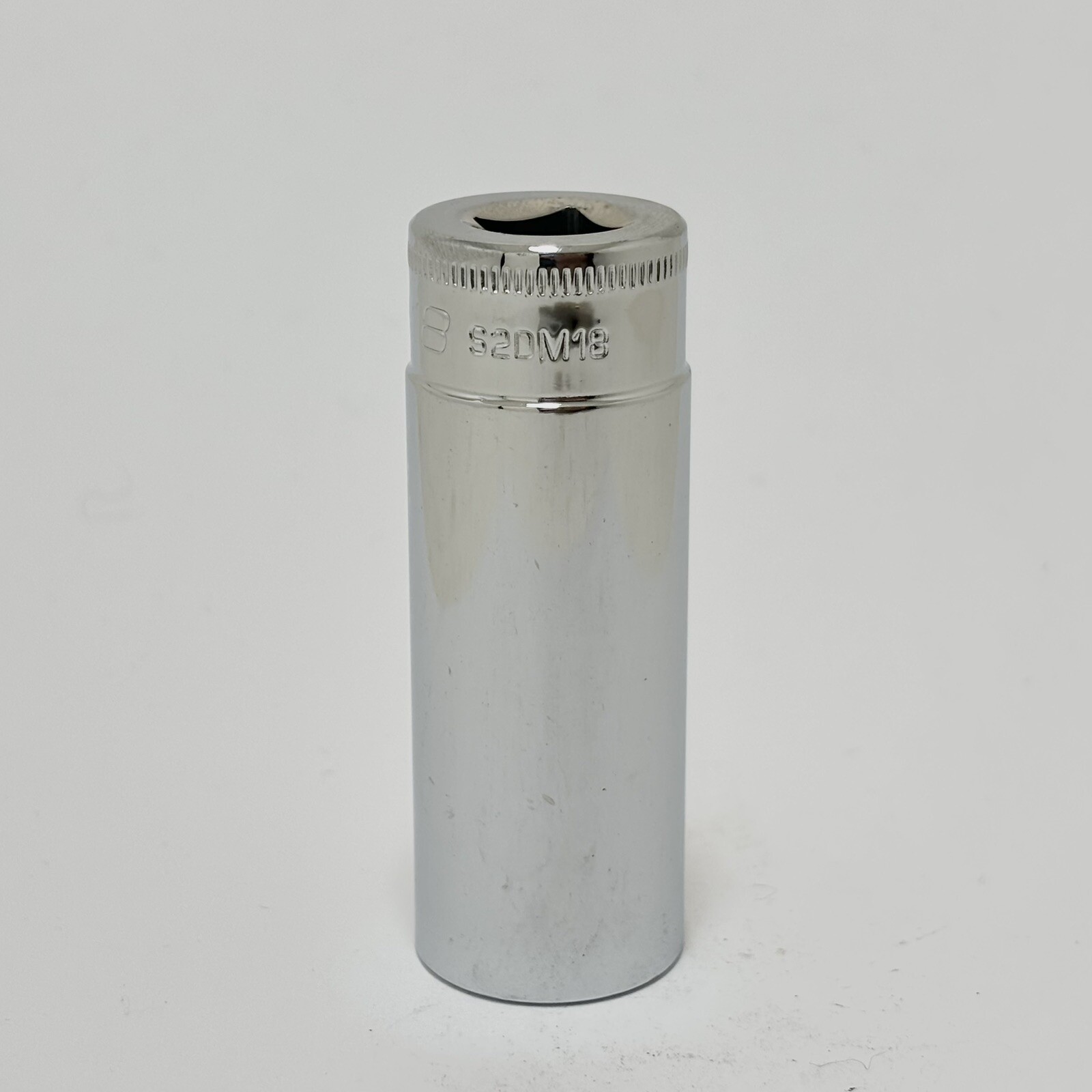 NEW ICON 18MM DEEP SOCKET 3/8” DRIVE METRIC 6 POINT POLISHED S2DM18